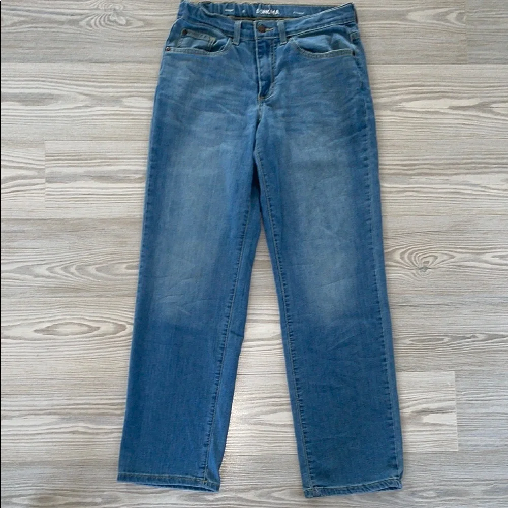 ⭐ Sonoma Goods For Life Boys’ Flexwear Straight Jeans – Size 16 – Medium Wash ⭐ - Picture 2 of 9